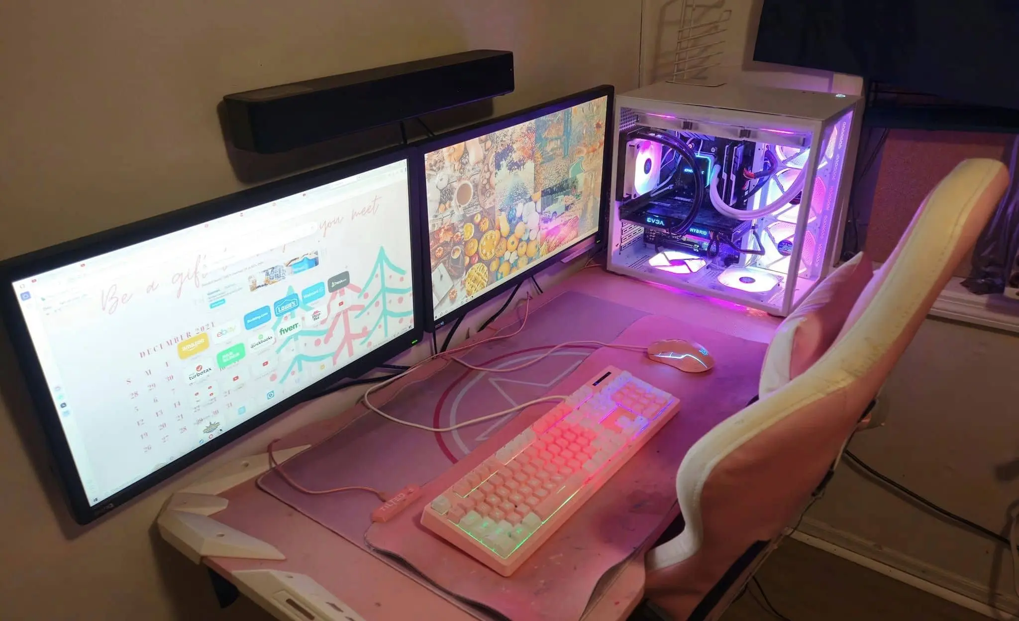 monitor setup