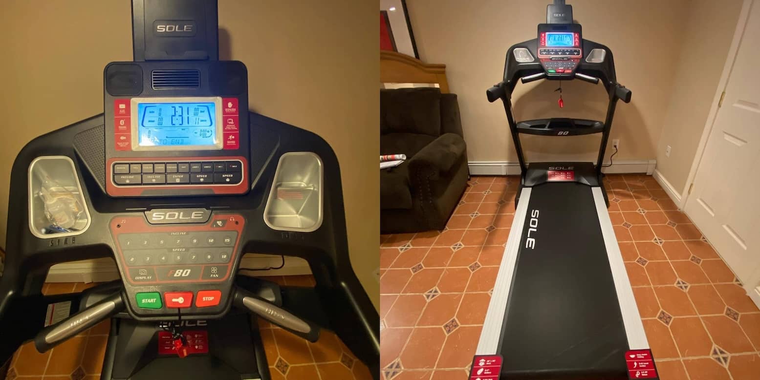 Sole F80 treadmill