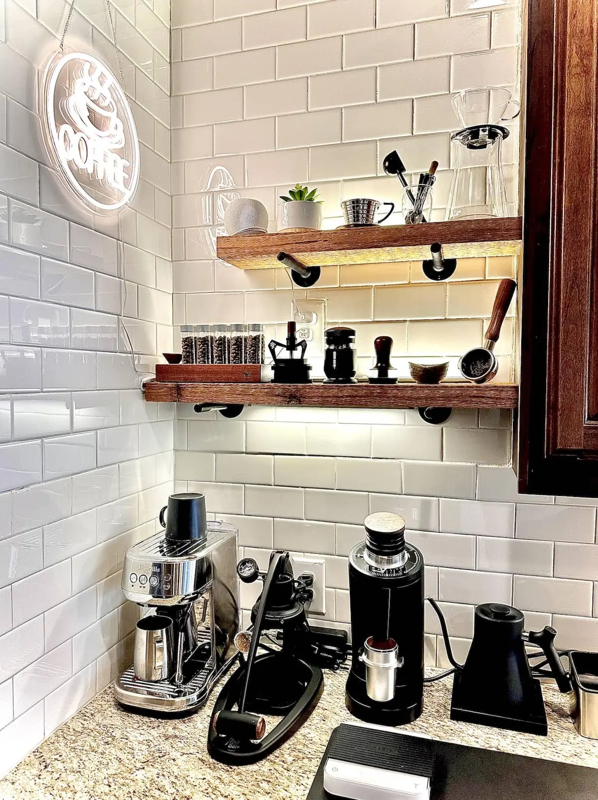 Coffee setup
