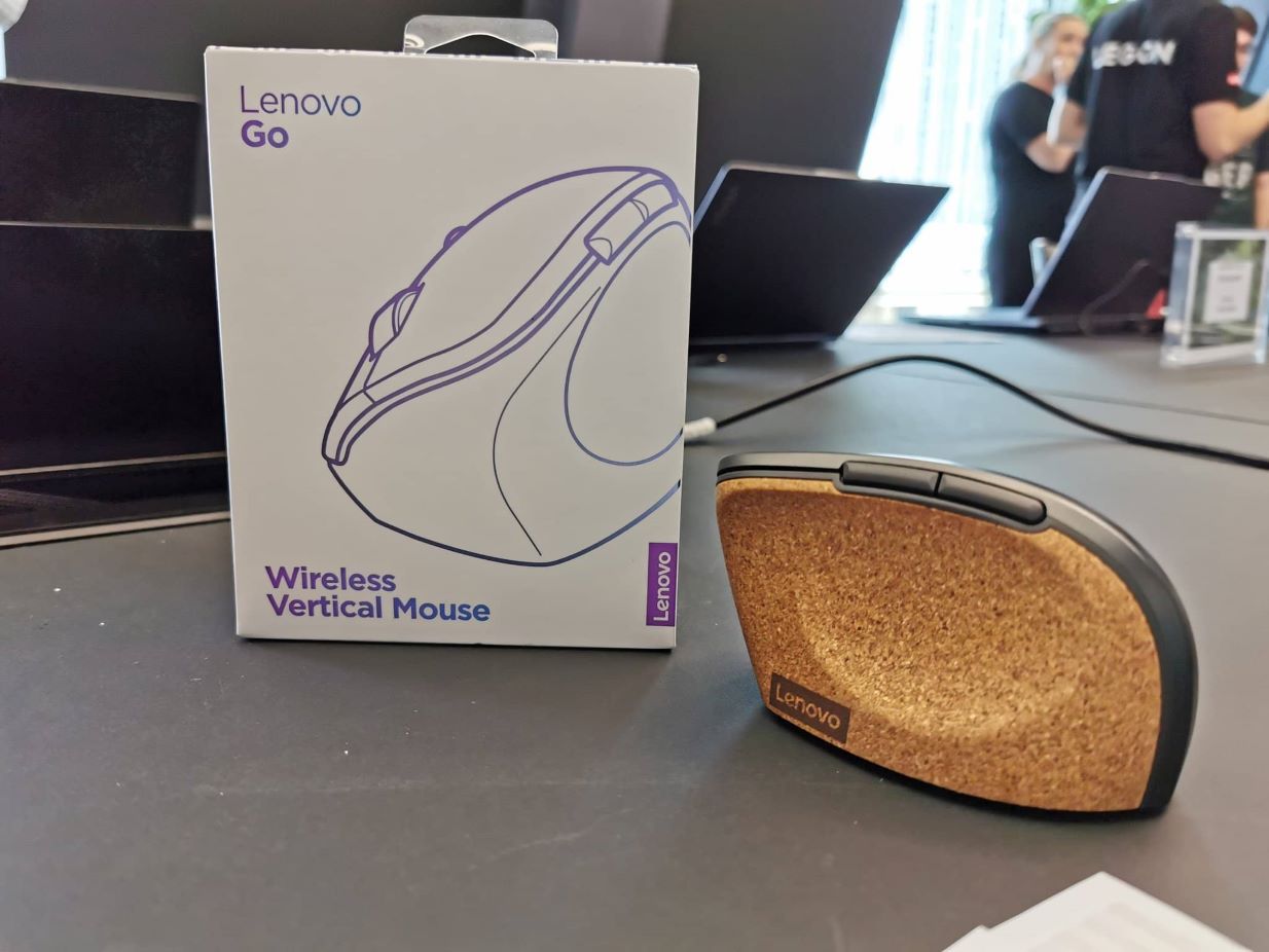 Lenovo Go wireless vertical mouse