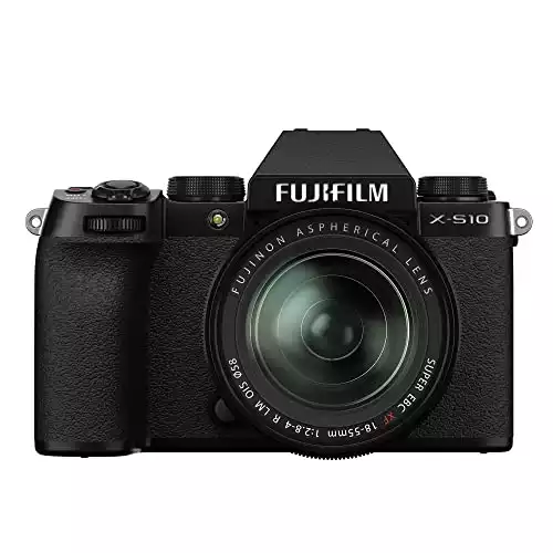 Fujifilm X-S10 Mirrorless Digital Camera XF18-55mm Lens Kit