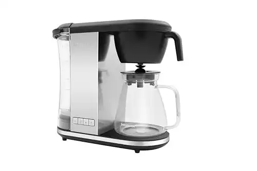 Bonavita Enthusiast 8 Cup Coffee Brewer with Glass carafe- Brushed Stainless Steel Panel + Stainless Steel color + Glass Carafe