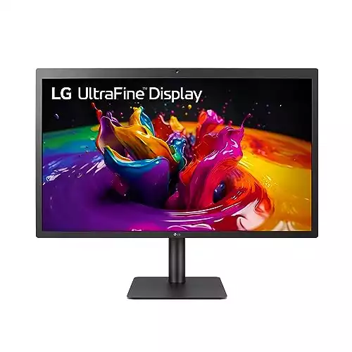 LG 27MD5KL-B 27 Inch UltraFine 5K (5120 x 2880) IPS Display with macOS Compatibility, DCI-P3 99% Color Gamut and Thunderbolt 3 Port, Black