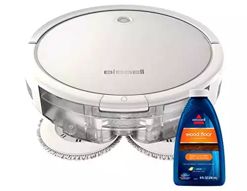 Bissell SpinWave Hard Floor Expert Pet Robot, 2-in-1 Wet Mop and Dry Robot Vacuum, WiFi Connected with Structured Navigation, 3115