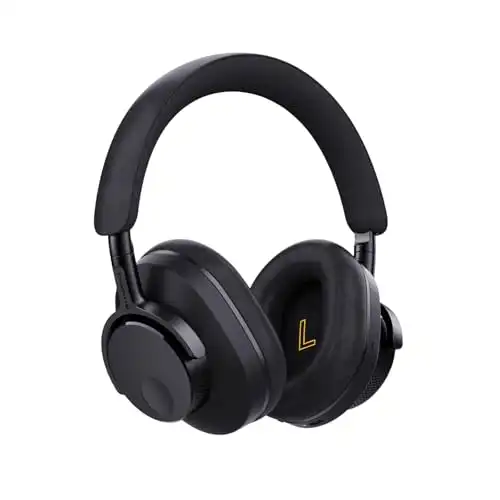 Cambridge Audio Melomania P100 Headphones - Bluetooth, Active Noise Cancelling with Hi-Fi Sound, 100 Hour Playback with User Replaceable Battery, Gaming Mode and Carry Case (Black)