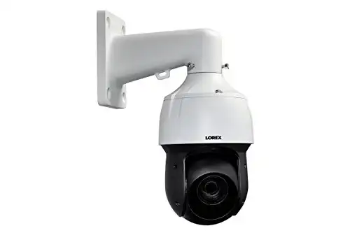 Lorex Fusion 2K HD IP Metal Security Camera Indoor & Outdoor Surveillance HDR PoE System with Pan Tilt Zoom (PTZ), Color Night Vision, Weatherproof IP66 12x Optical Zoom & 16x Digital Zoom