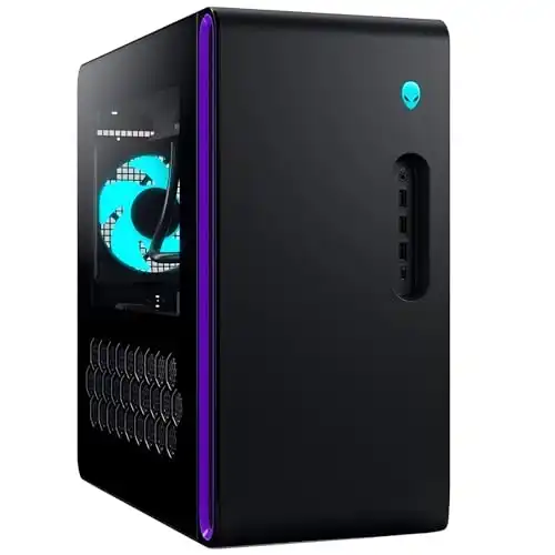 DELL Alienware Aurora R16 Gaming Desktop Computer - Intel Core i9-13900K 24-Core up to 5.80 GHz, 16GB RAM, 2TB NVMe SSD, GeForce RTX 4060Ti 8GB GDDR6, Windows 11 Pro, Liquid Cooling, Basalt Black