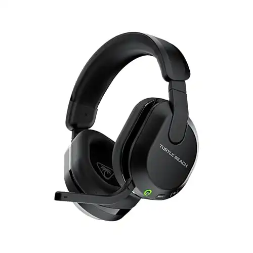 Turtle Beach Stealth 600 Gen 3 Wireless Multiplatform Amplified Gaming Headset for Xbox Series X|S, Xbox One, PC, PS5, PS4, Mobile Bluetooth, 80-Hr Battery, AI Noise-Cancelling Mic Black