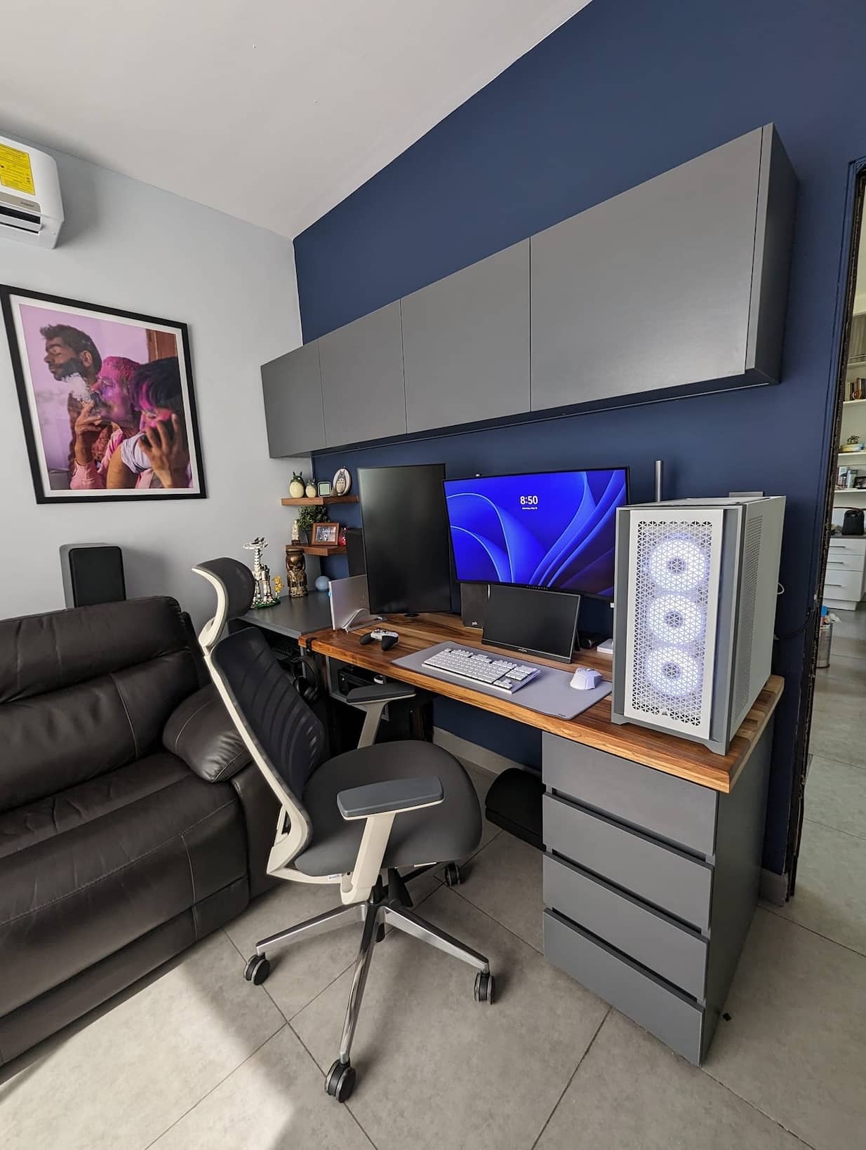 Branch Ergonomic Chair Pro workspace