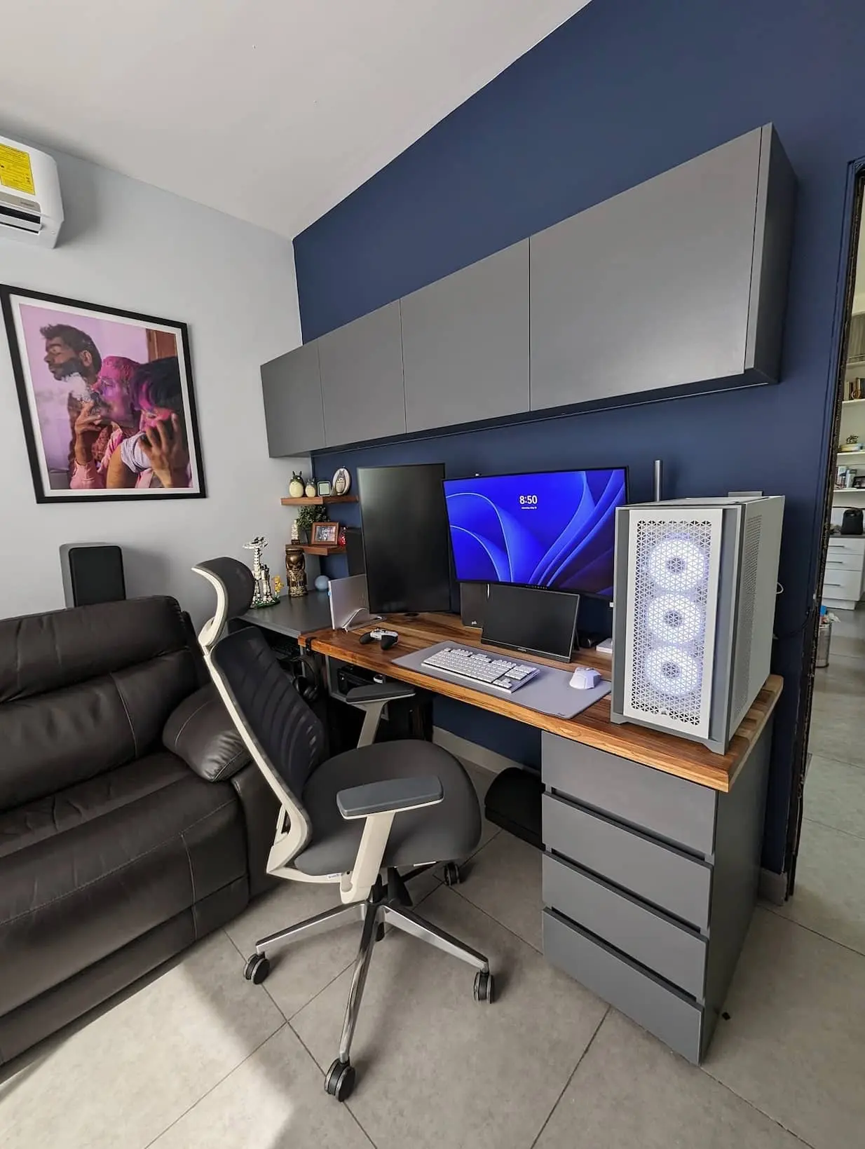 Branch Ergonomic Chair Pro workspace