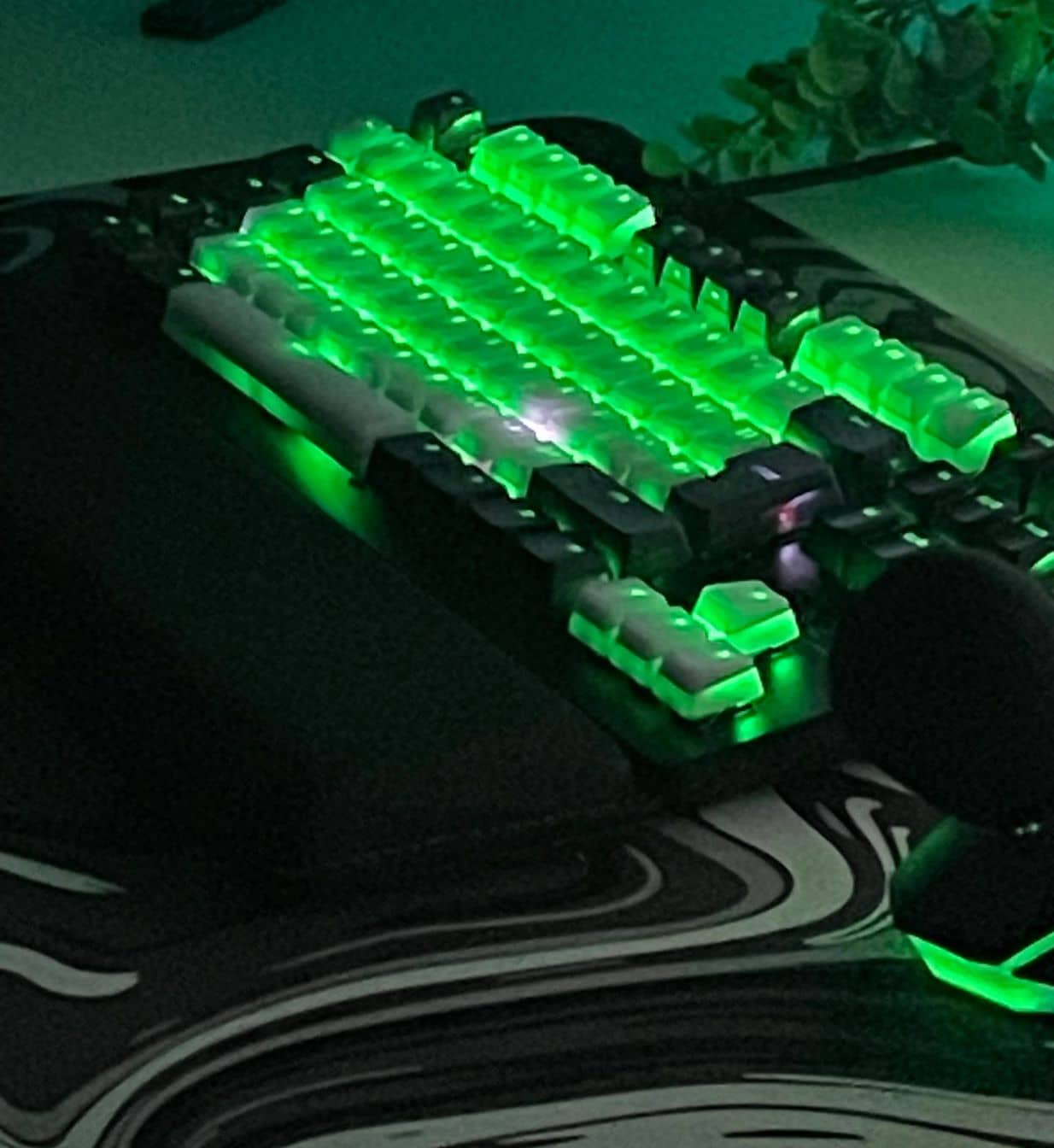 a gaming keyboard