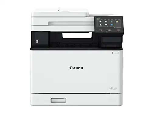 Canon Color imageCLASS MF753Cdw - Wireless Duplex Laser Printer, All-In-One with Scanner, Copier, Fax, Auto Document Feeder, Mobile Ready, 3 Year Limited Warranty, 35 PPM, White