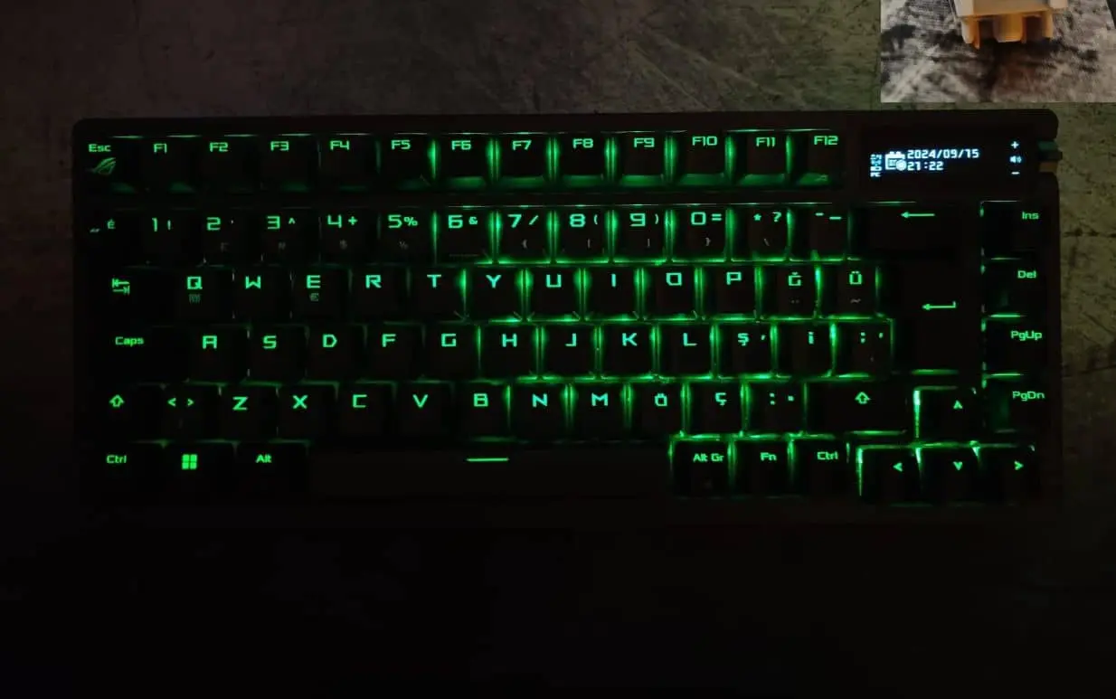 Asus ROG Azoth Mechanical Keyboard lighting mode