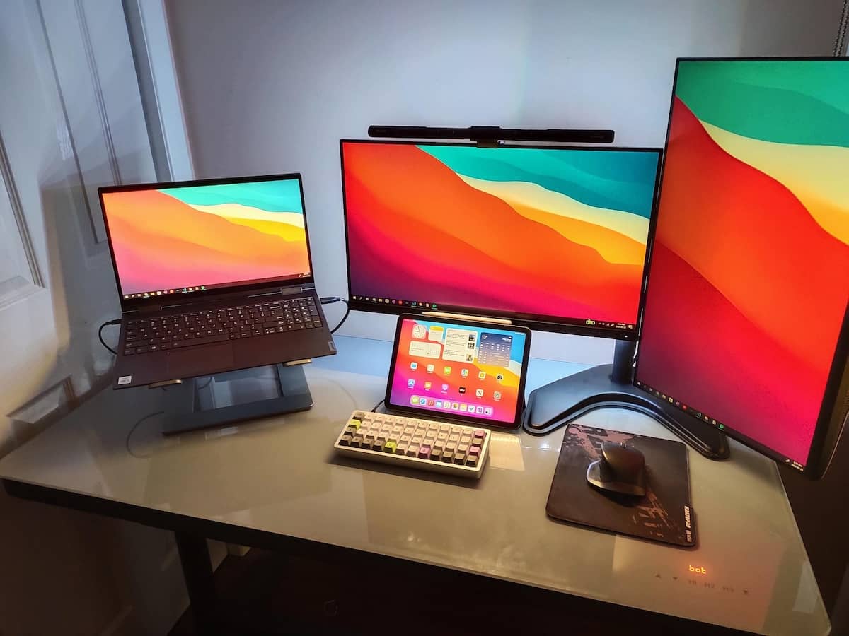 Great Glass Standing Desk