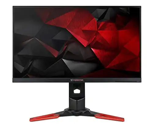 Acer Predator XB271HU bmiprz 27" WQHD (2560x1440) NVIDIA G-SYNC IPS Monitor, (Display Port & HDMI Port, 144Hz), Black