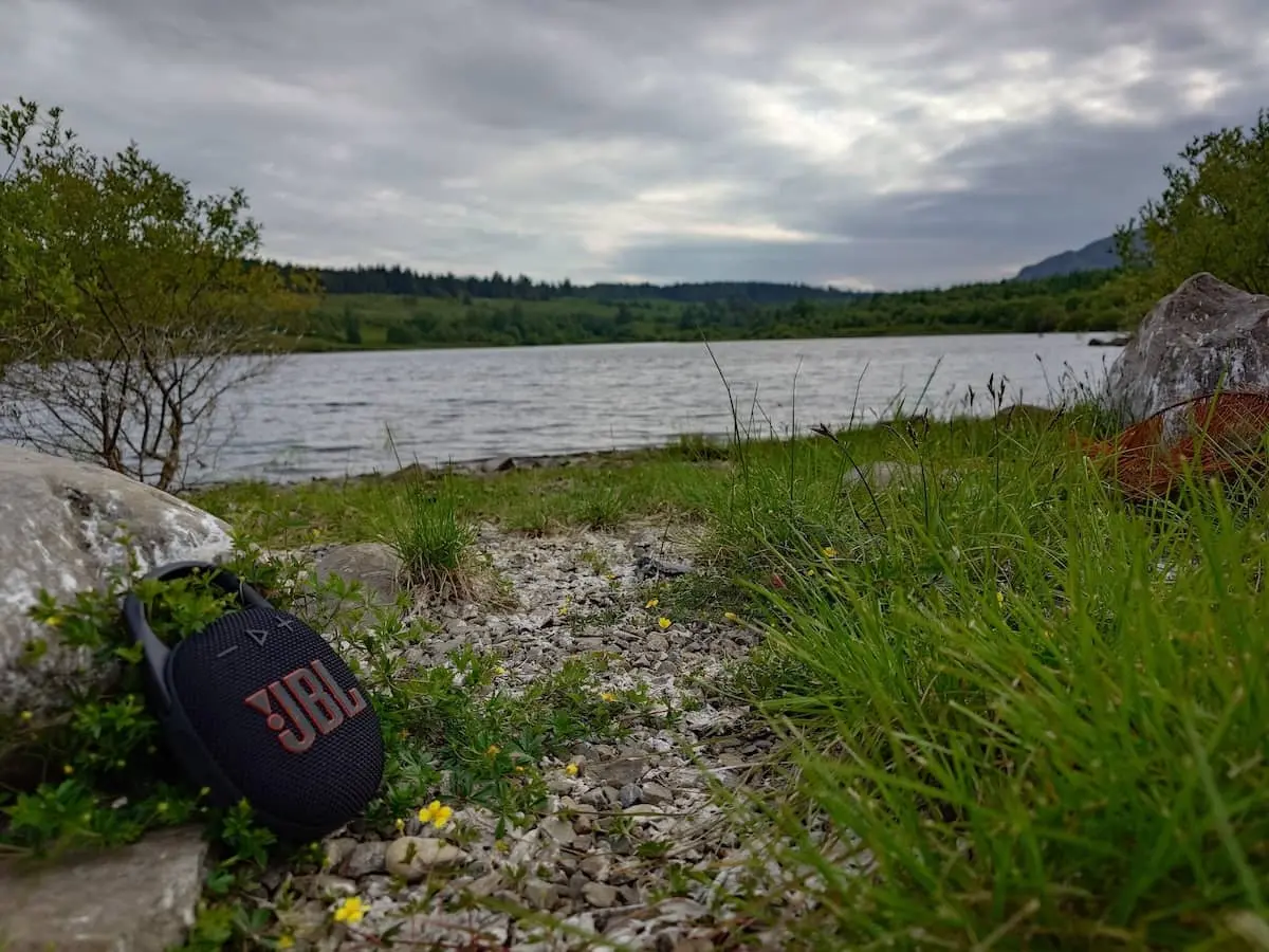 JBL bluetooth speaker for outdoor activity