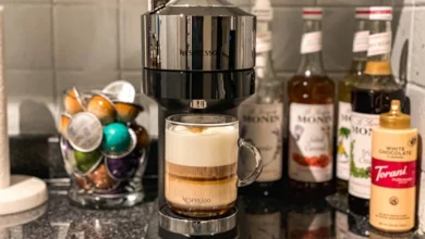 Nepresso machine corner