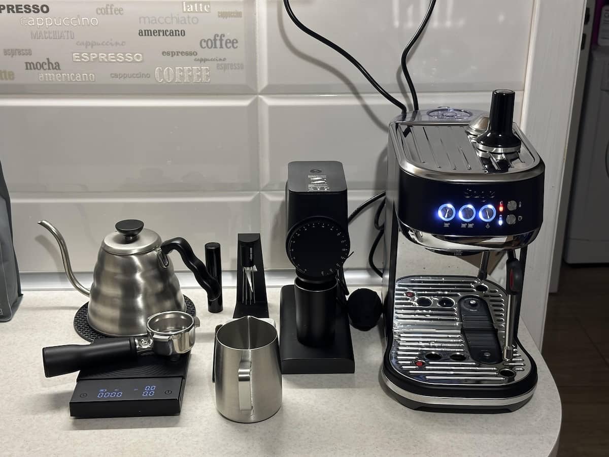 Sage Bambino Plus setup 