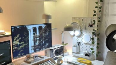 4k Monitor Workspace