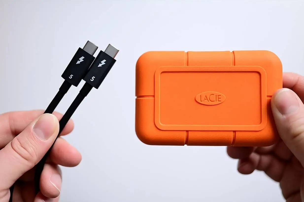 LaCie Rugged SSD Pro5 Thunderbolt 5 Capable